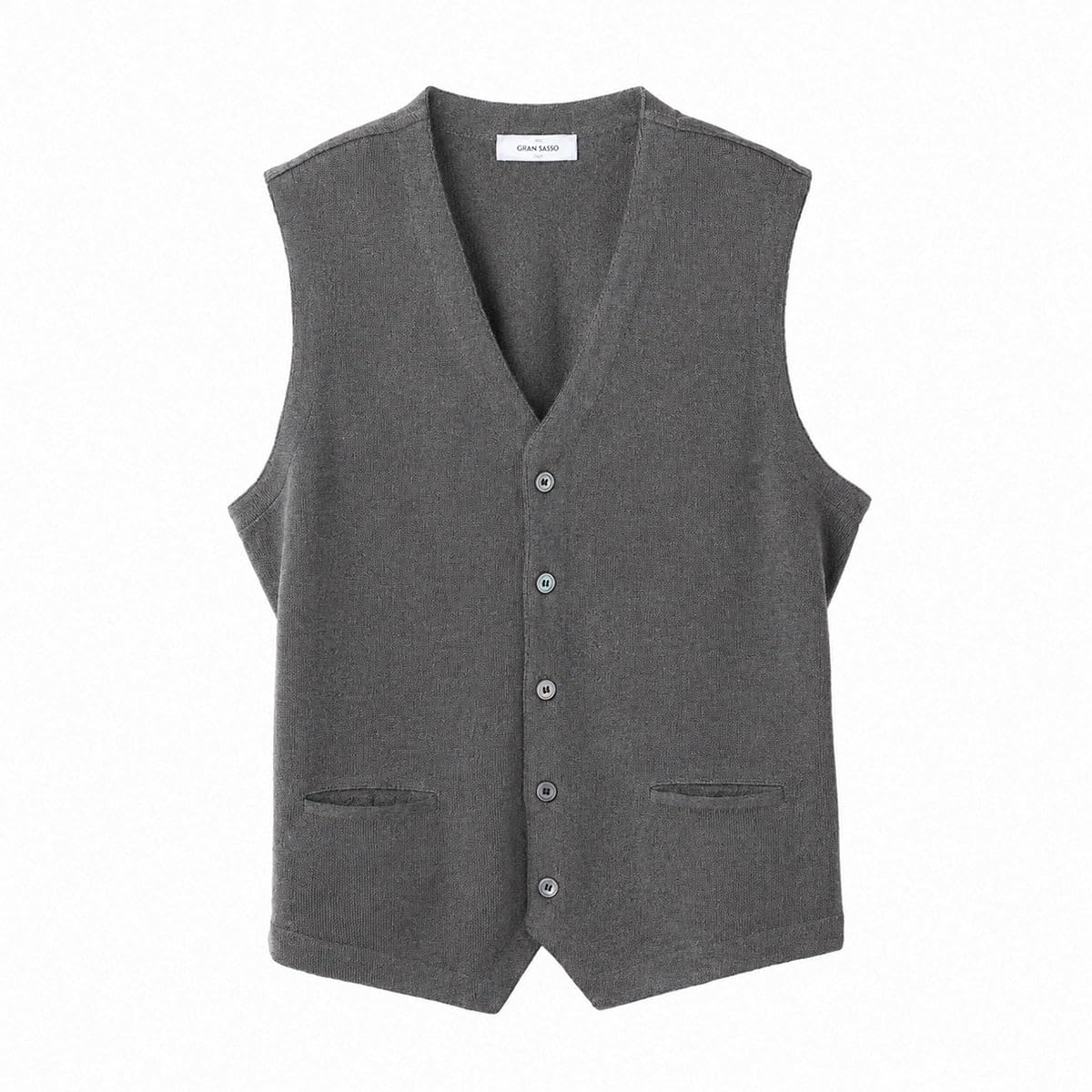 Amazon | [グランサッソ] Gran Sasso ニットベスト 46サイズ GILET